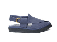 Load image into Gallery viewer, Kaptaan Chappals 3.0 – Dotted Blue
