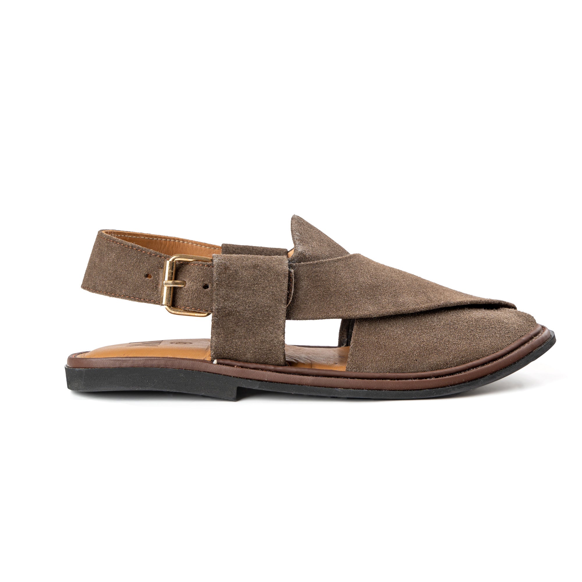 Peshawari Suede-Brown