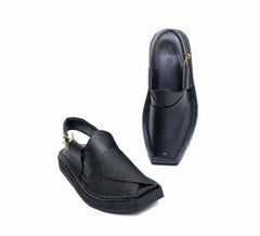 Kaptaan Chappals 3.0 – Jet Black