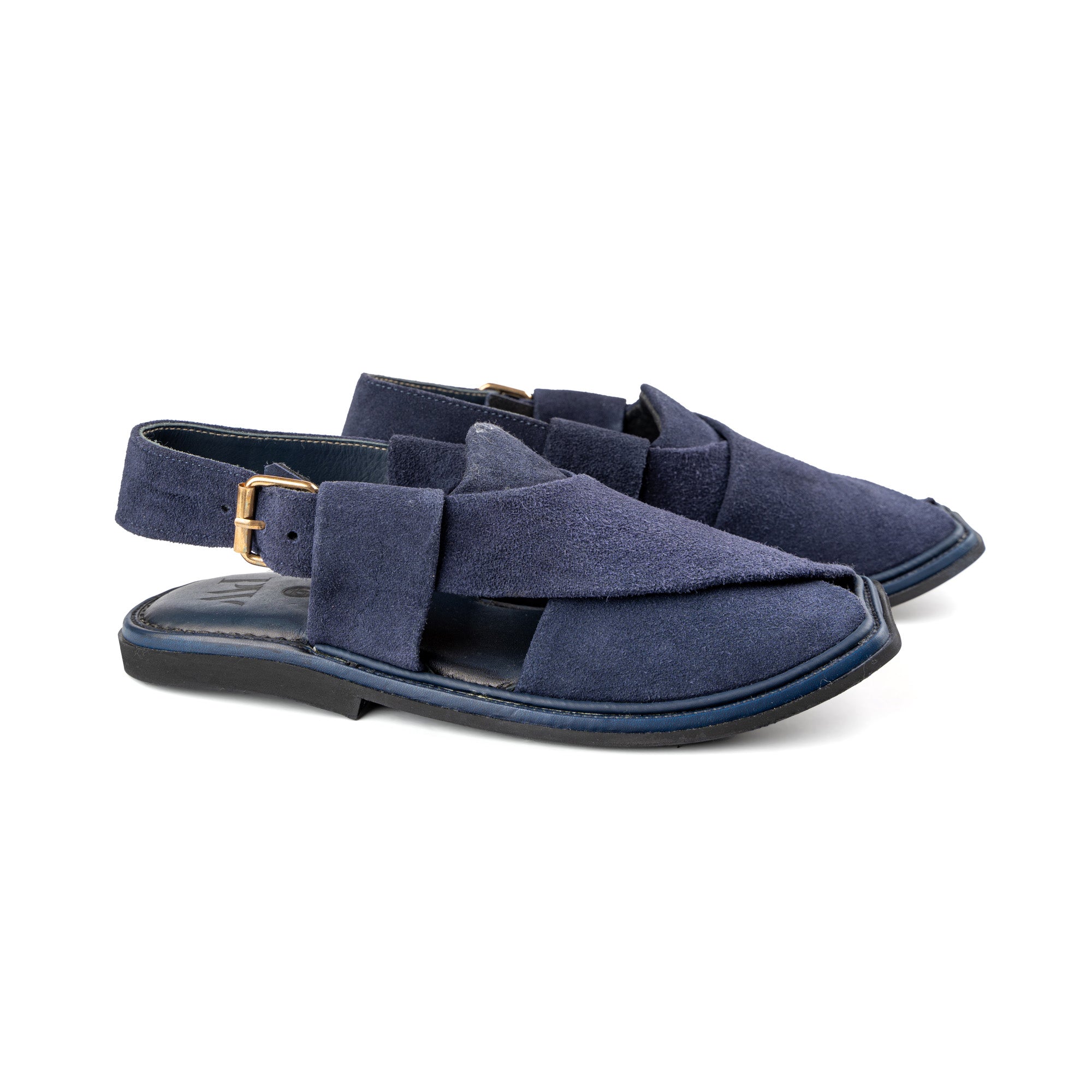 Peshawari Suede-full Blue