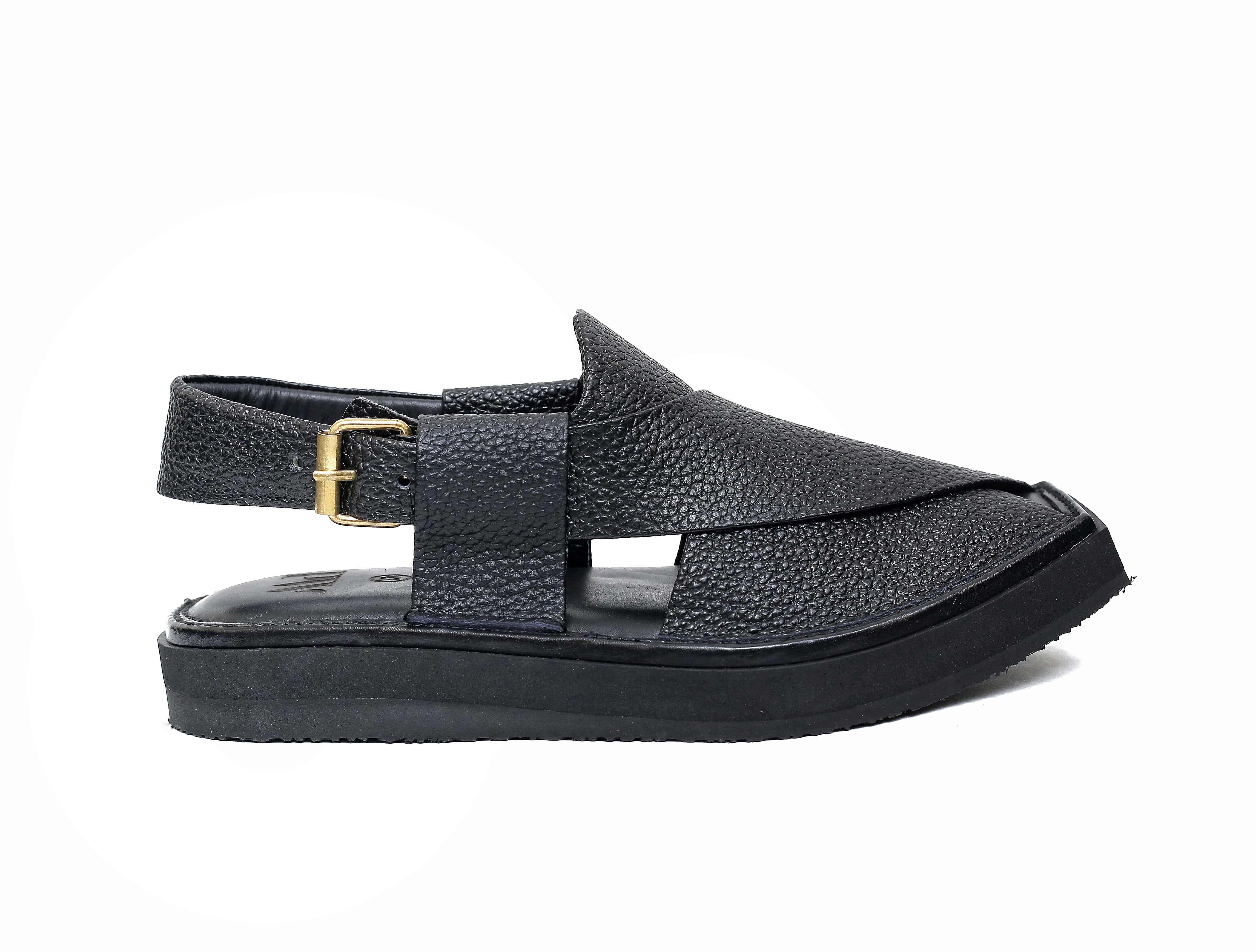 Kaptaan Chappals 3.0 – Jet Black