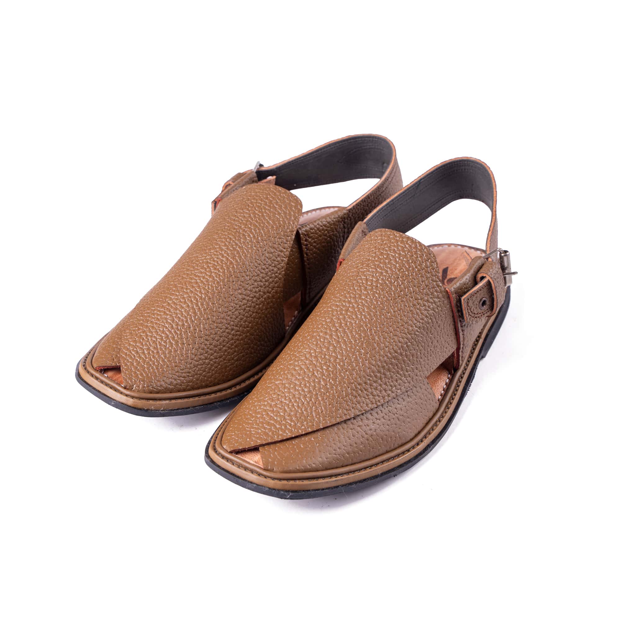 PW Signature Chappal- Olive