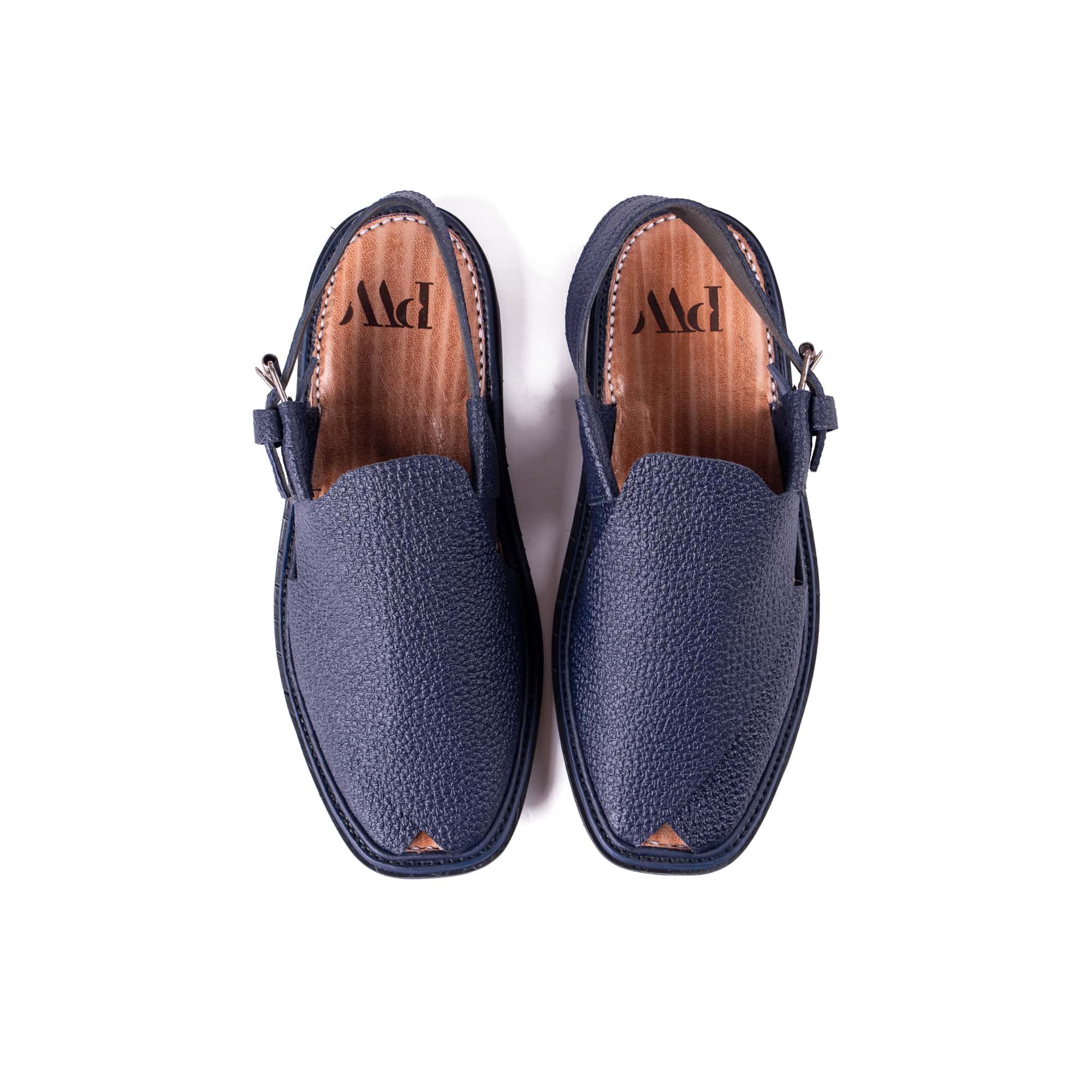 PW Signature Chappal- Blue