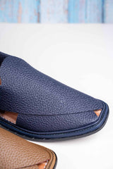 PW Signature Chappal- Blue