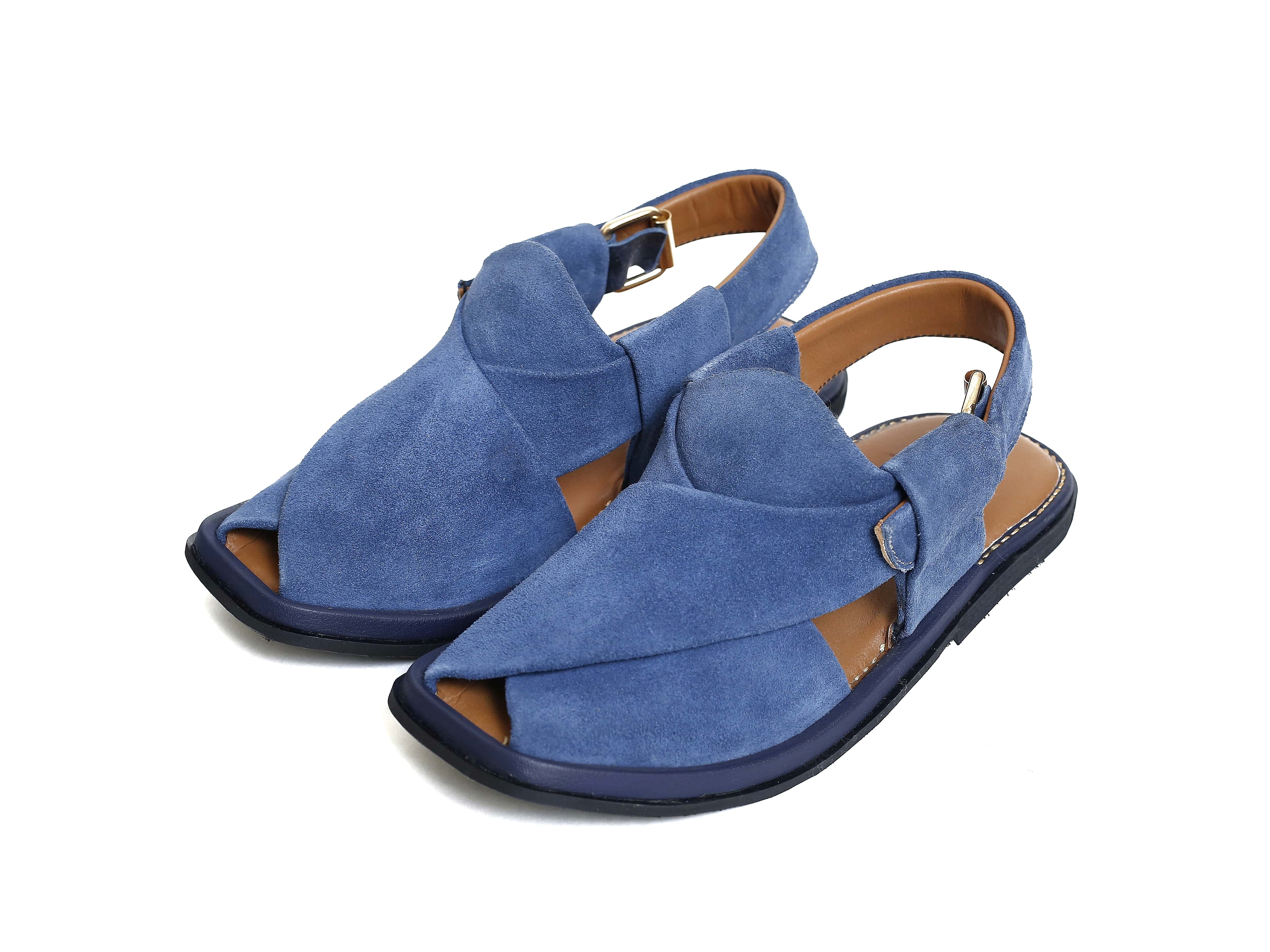 Peshawari Suede - Blue