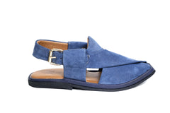 Peshawari Suede - Blue