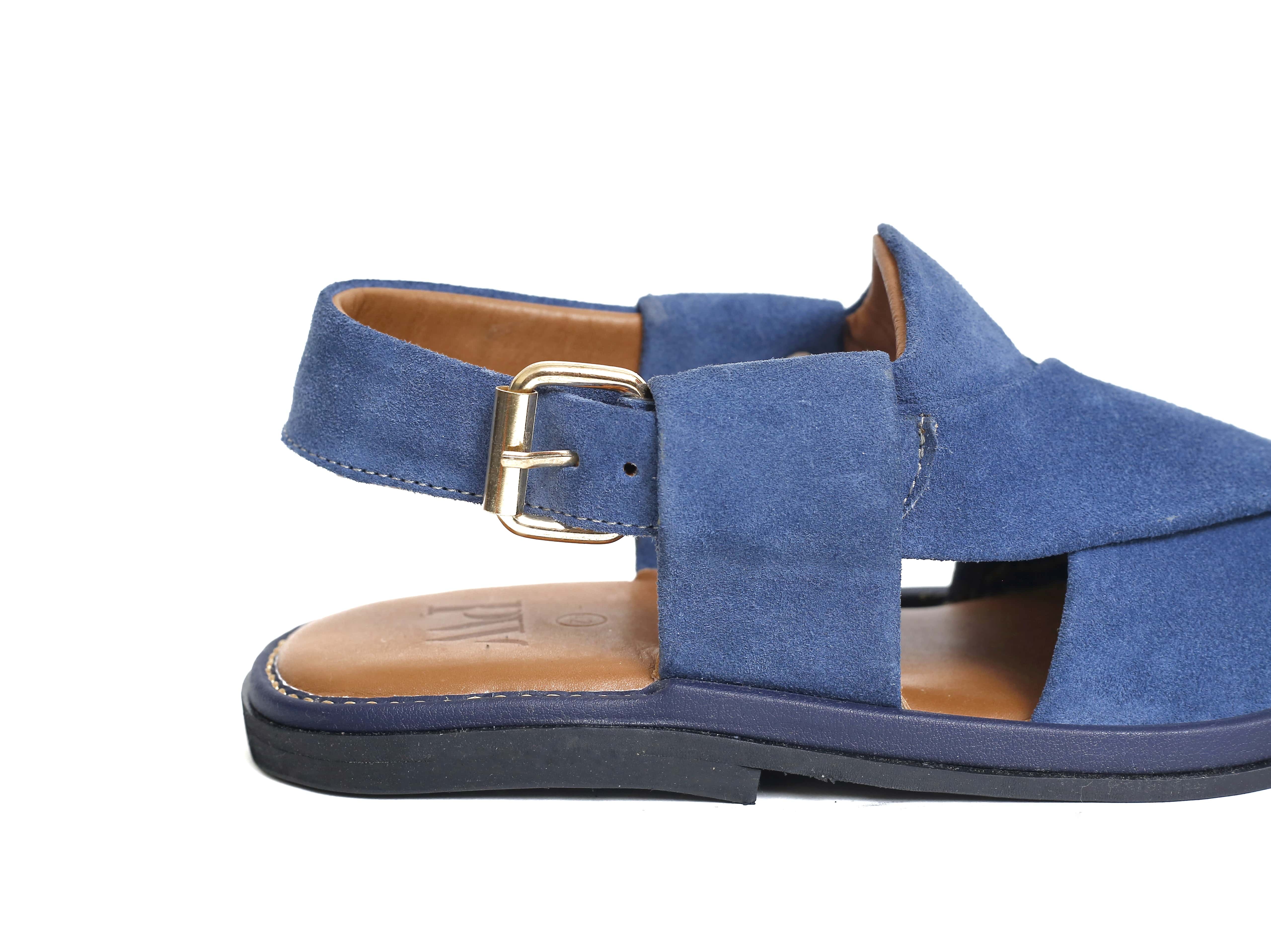 Peshawari Suede - Blue