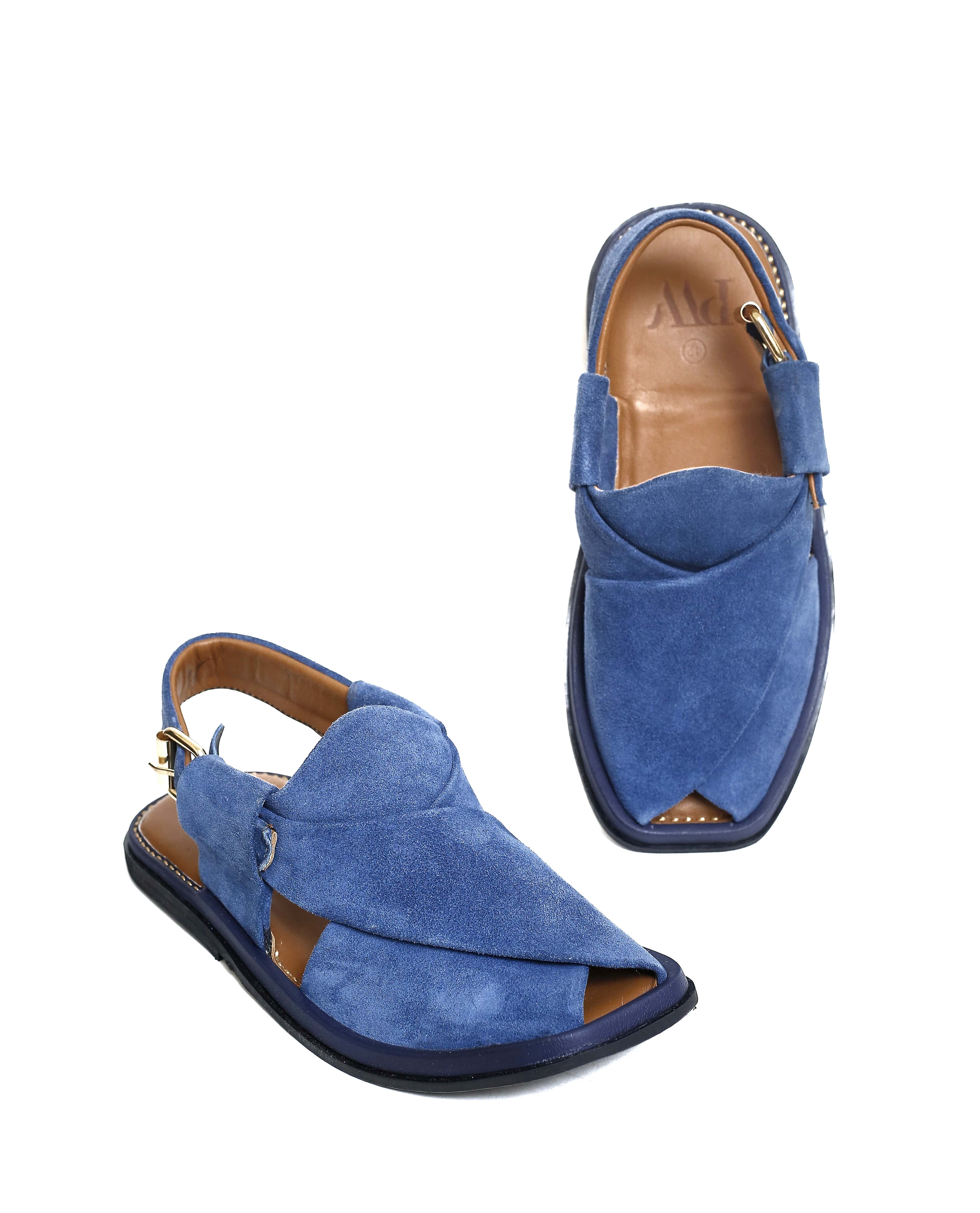 Peshawari Suede - Blue