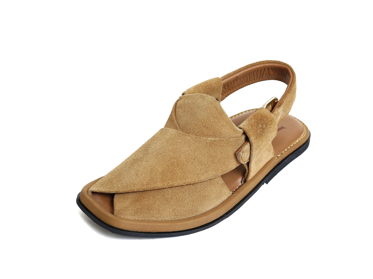 Peshawari Suede - Camel