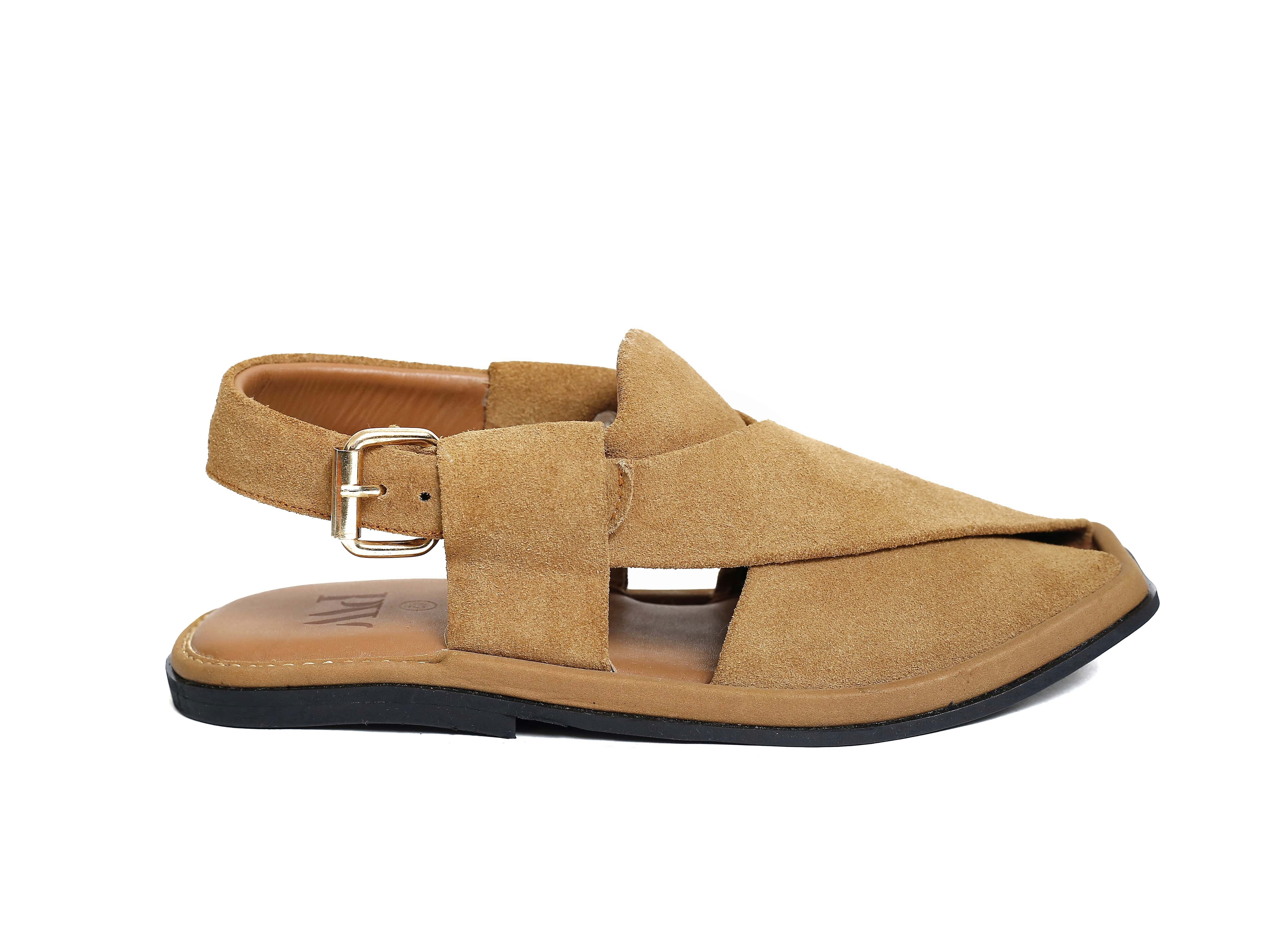 Peshawari Suede - Camel