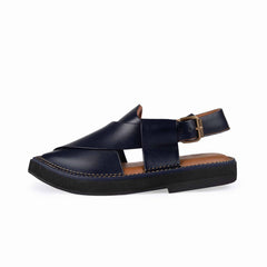 PW Premium Kaptaan Chappals – Blue