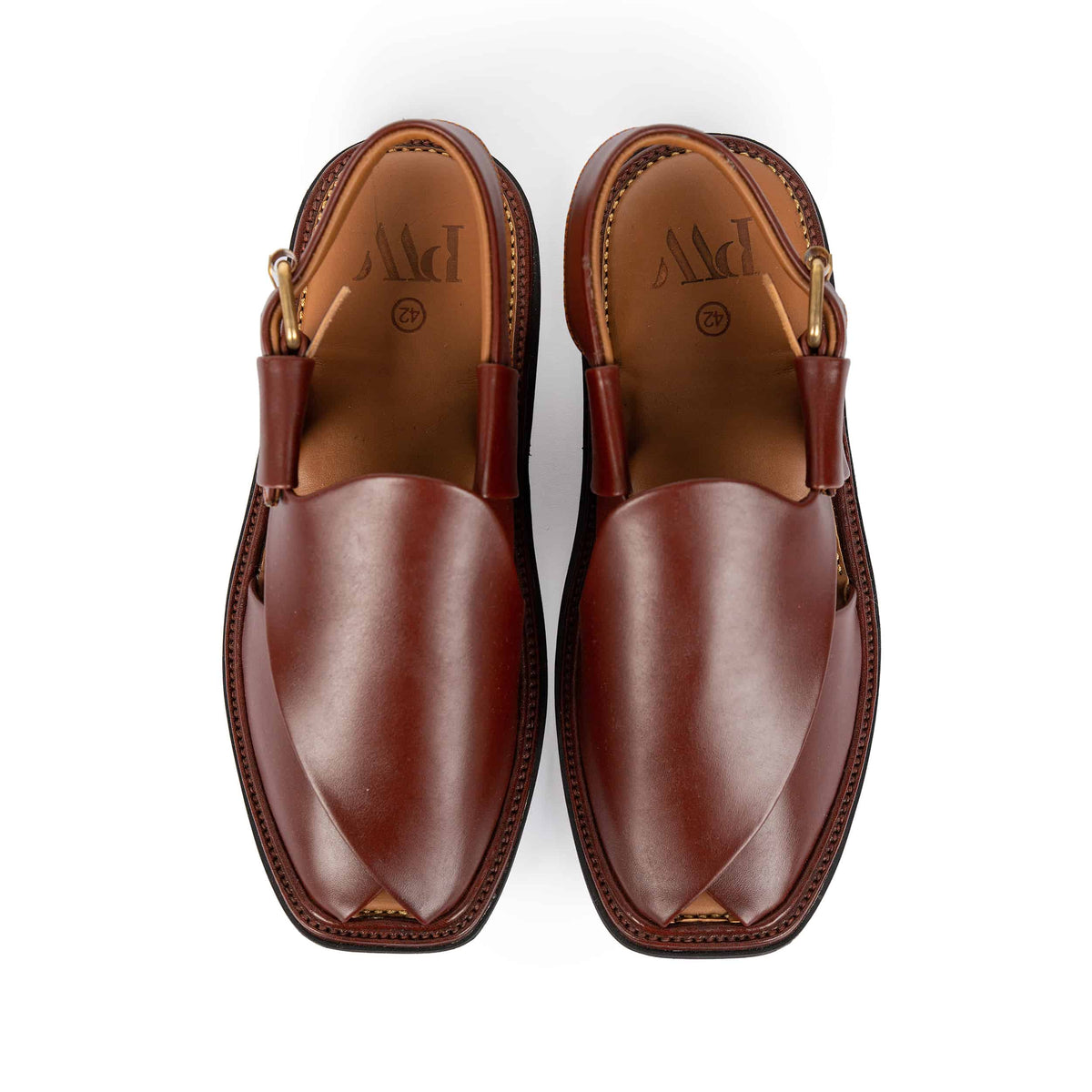 PW Signature Chappals 2.0 Burgundy