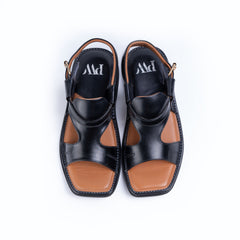 PW Premium Panjadaar Chappals 2.0 - Black