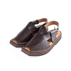 PW Premium Kaptaan Chappals - Brunette