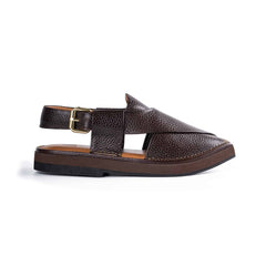 PW Premium Kaptaan Chappals - Brunette